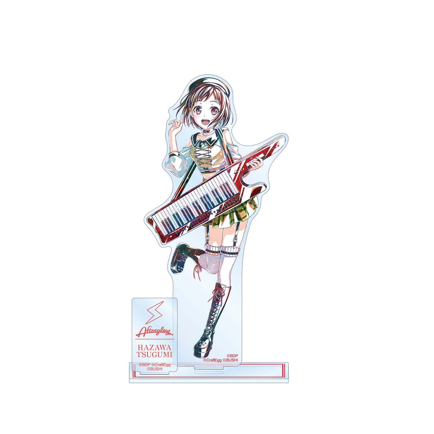 バンドリ! ガールズバンドパーティ! 羽沢 つぐみ Ani-Art 第5弾 パーツ付きBIGアクリルスタンド - AniSmile