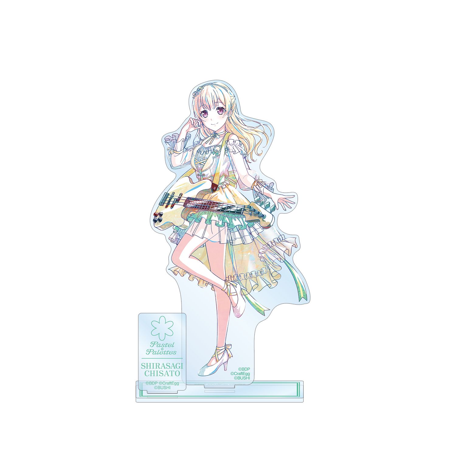 バンドリ! ガールズバンドパーティ! 白鷺 千聖 Ani-Art 第5弾 パーツ付きBIGアクリルスタンド - AniSmile