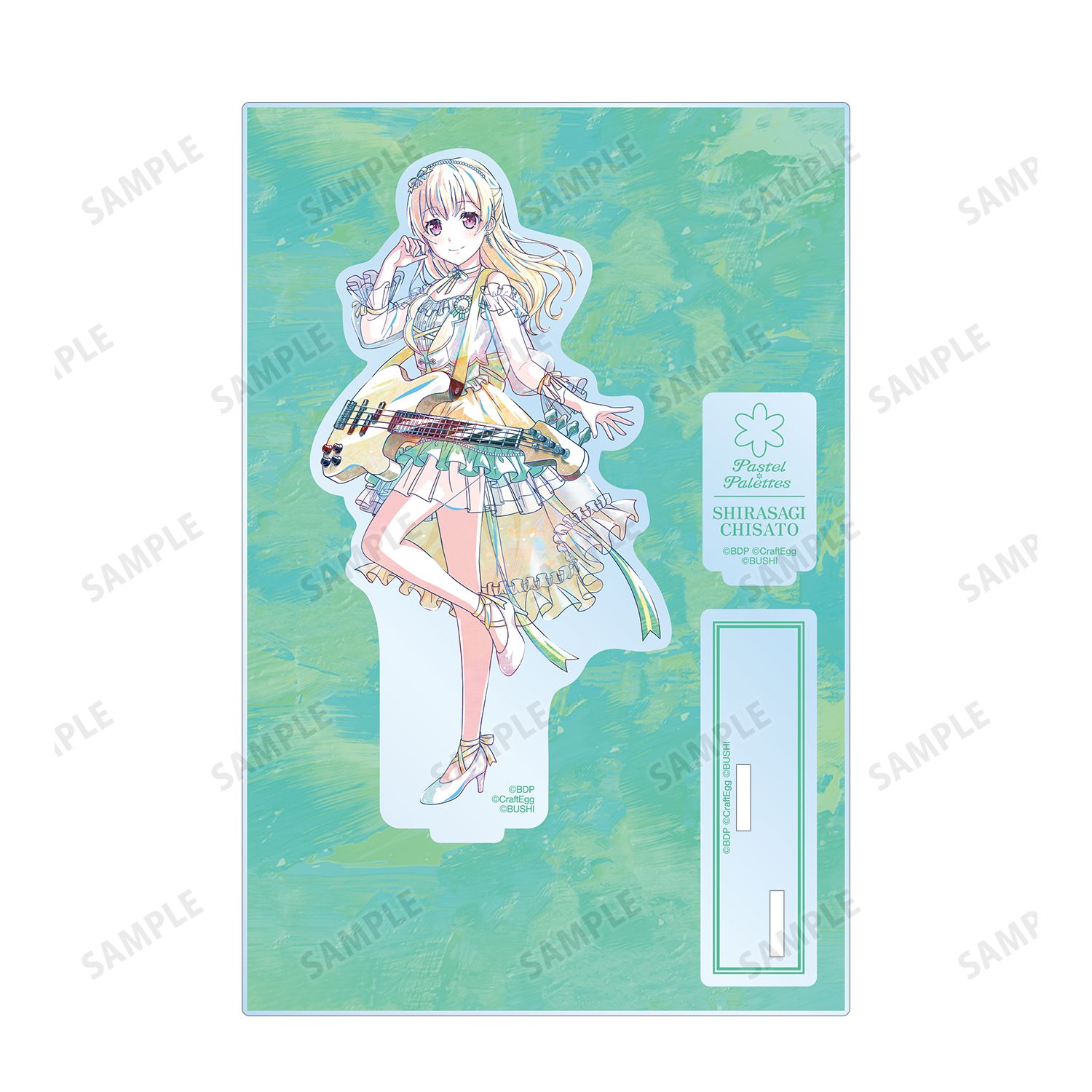バンドリ! ガールズバンドパーティ! 白鷺 千聖 Ani-Art 第5弾 パーツ付きBIGアクリルスタンド Image 4 | AniSmile