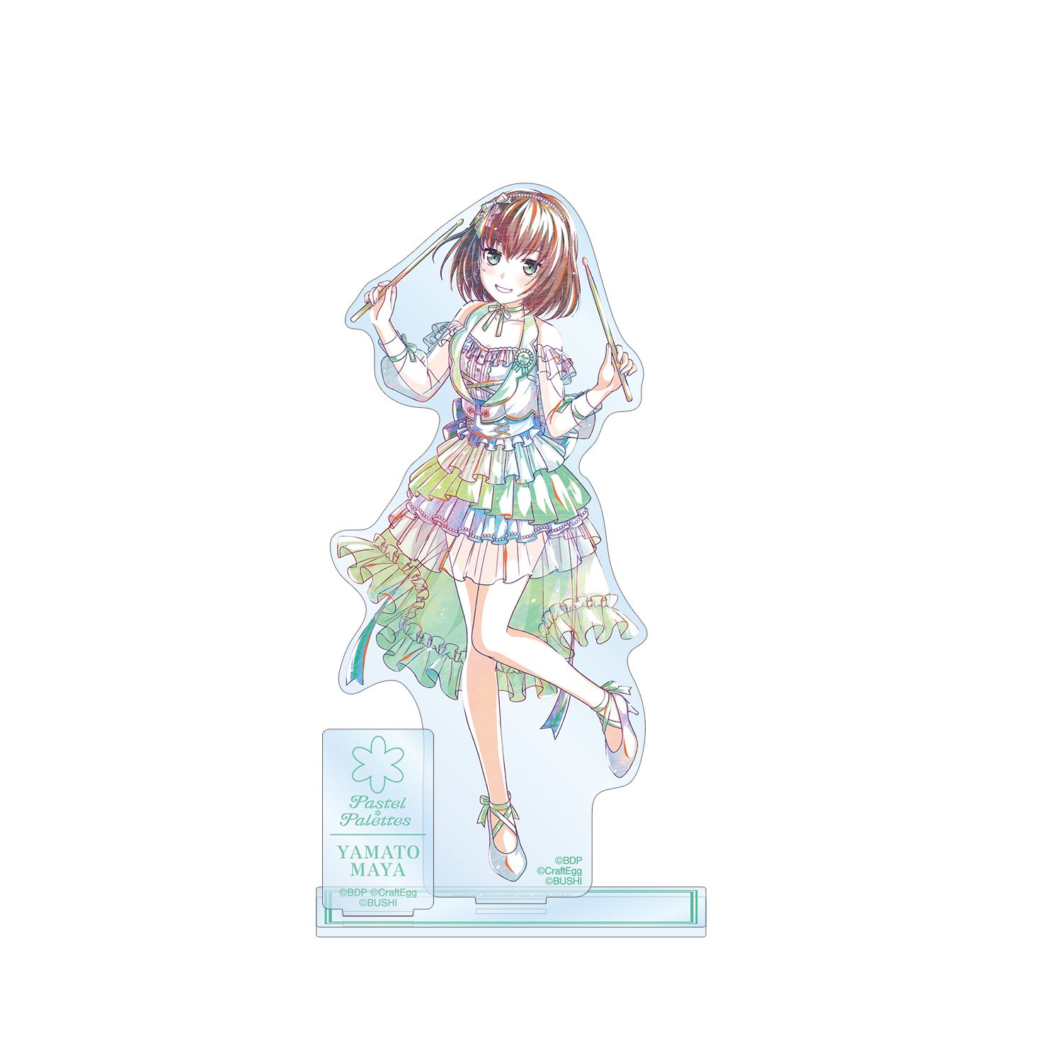 バンドリ! ガールズバンドパーティ! 大和 麻弥 Ani-Art 第5弾 パーツ付きBIGアクリルスタンド - AniSmile
