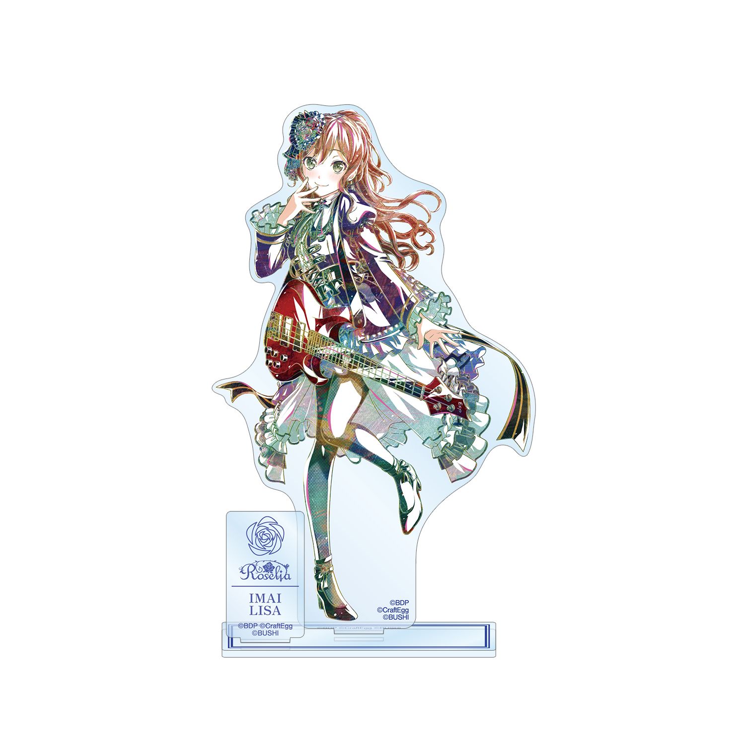バンドリ! ガールズバンドパーティ! 今井 リサ Ani-Art 第5弾 パーツ付きBIGアクリルスタンド - AniSmile