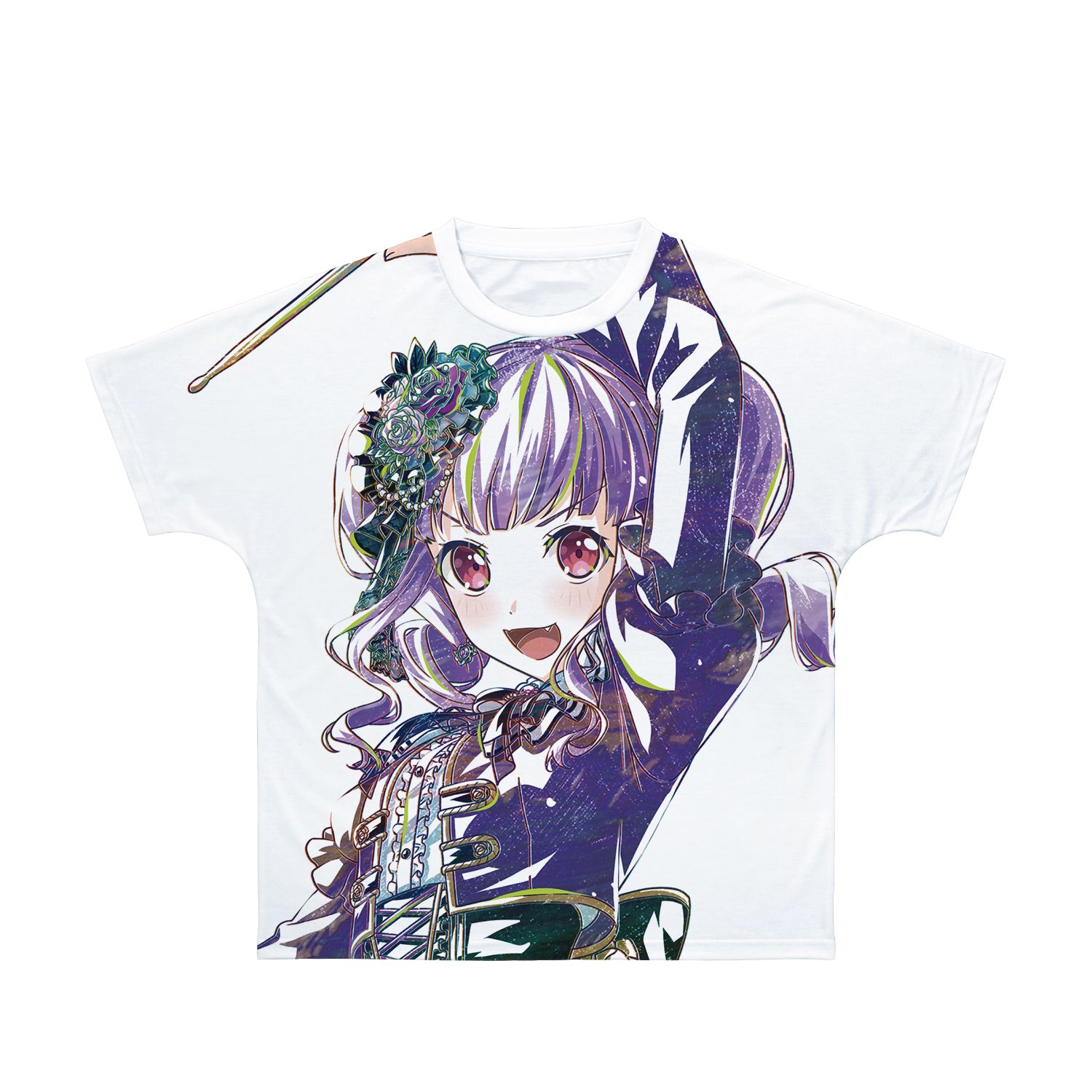 BanG Dream! ガールズバンドパーティ! 宇田川 あこ Ani-Art 第5弾 フルグラフィックTシャツユニセックス(サイズ/XXL) - 官方商品图片 | AniSmile