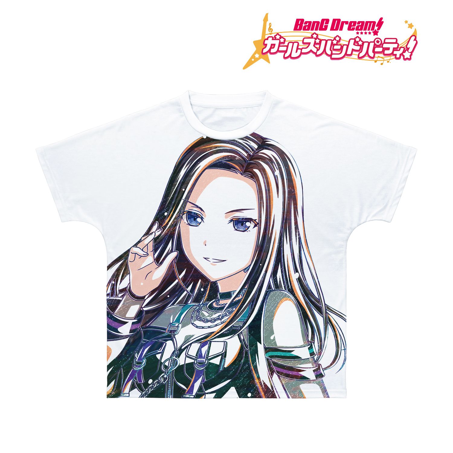 BanG Dream! ガールズバンドパーティ! レイヤ Ani-Art 第5弾 フルグラフィックTシャツユニセックス(サイズ/XS) Image 3 | AniSmile