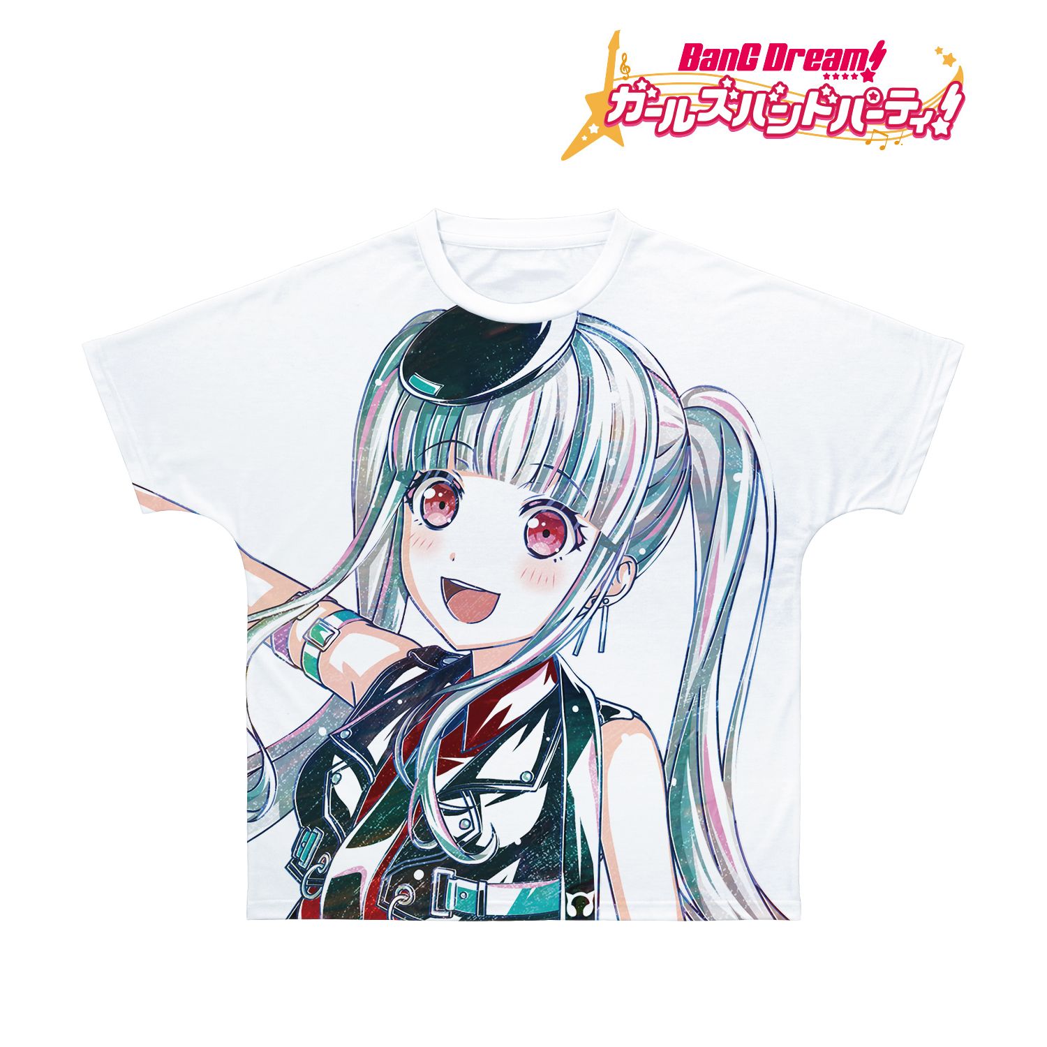 BanG Dream! ガールズバンドパーティ! パレオ Ani-Art 第5弾 フルグラフィックTシャツユニセックス(サイズ/XXXL) 图片 2 | AniSmile