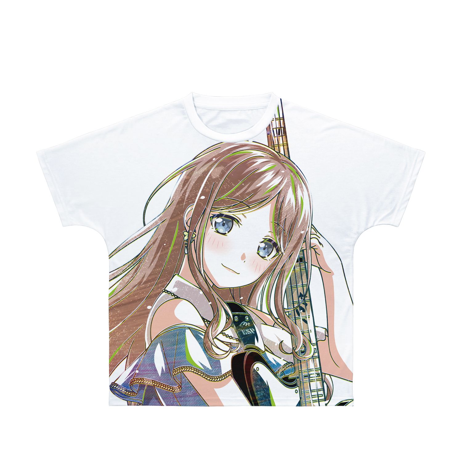 BanG Dream! ガールズバンドパーティ! 長崎 そよ Ani-Art 第5弾 フルグラフィックTシャツユニセックス(サイズ/XXS) - 官方商品图片 | AniSmile