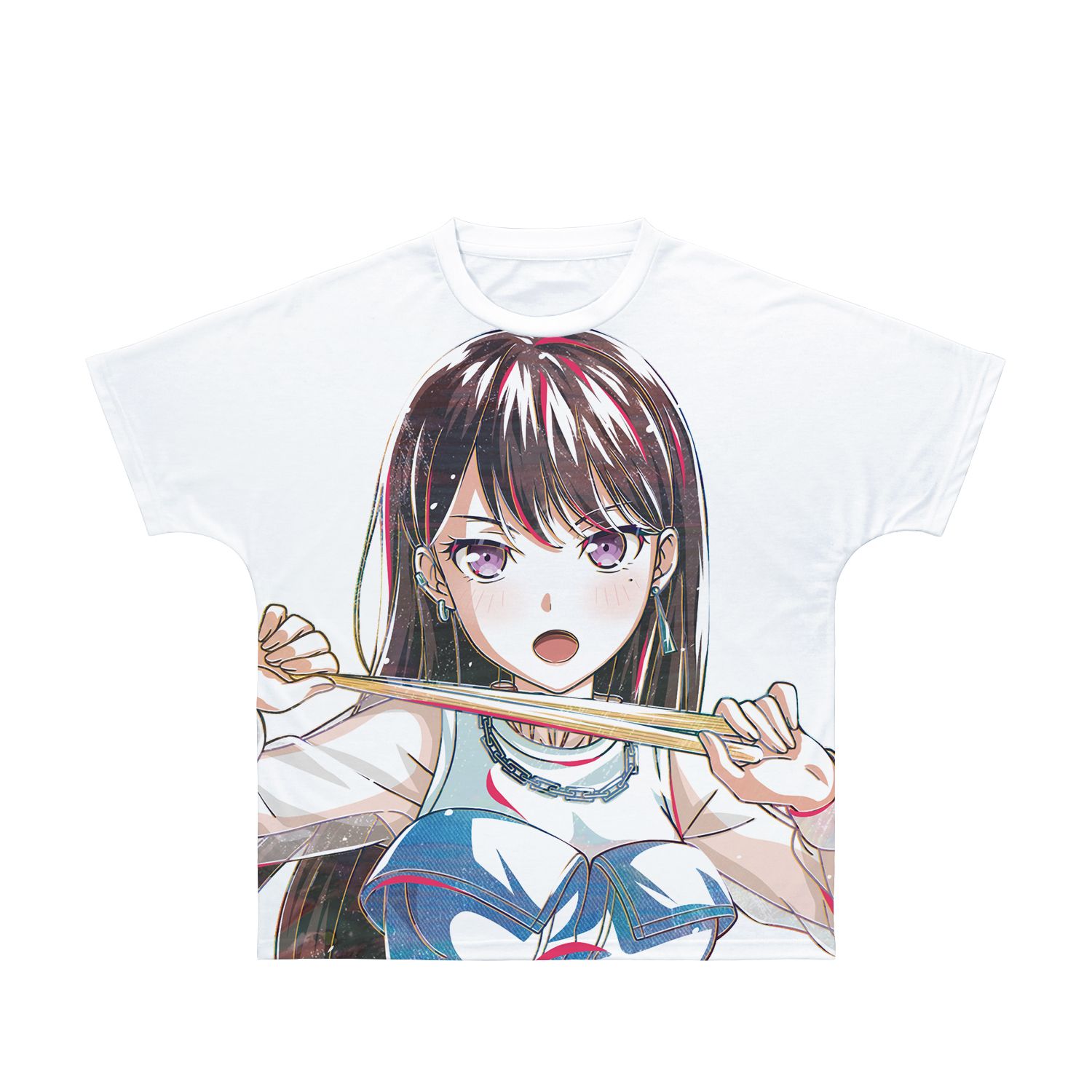 BanG Dream! ガールズバンドパーティ! 椎名 立希 Ani-Art 第5弾 フルグラフィックTシャツユニセックス(サイズ/XXS) - 官方商品图片 | AniSmile