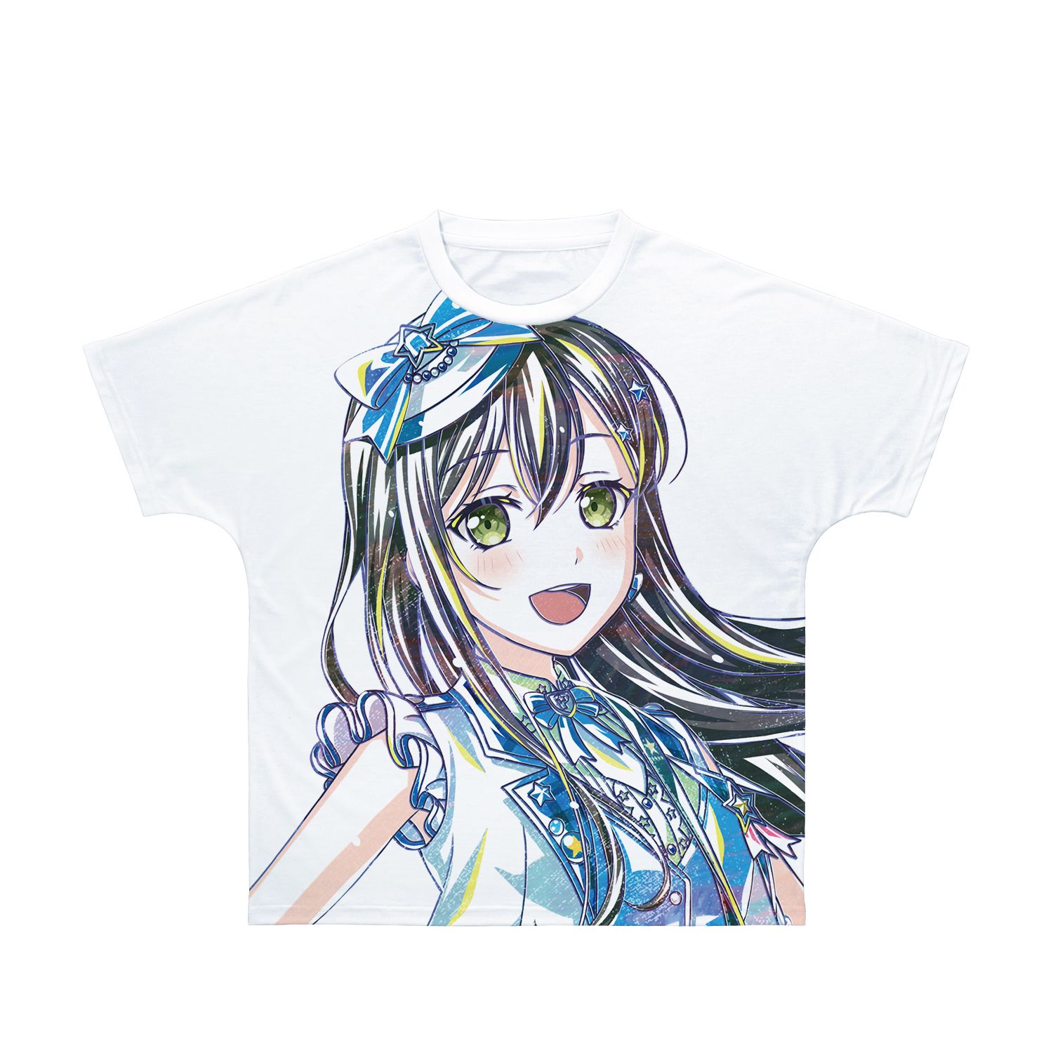 BanG Dream! ガールズバンドパーティ! 花園 たえ Ani-Art 第5弾 フルグラフィックTシャツユニセックス(サイズ/M) - official product image | AniSmile