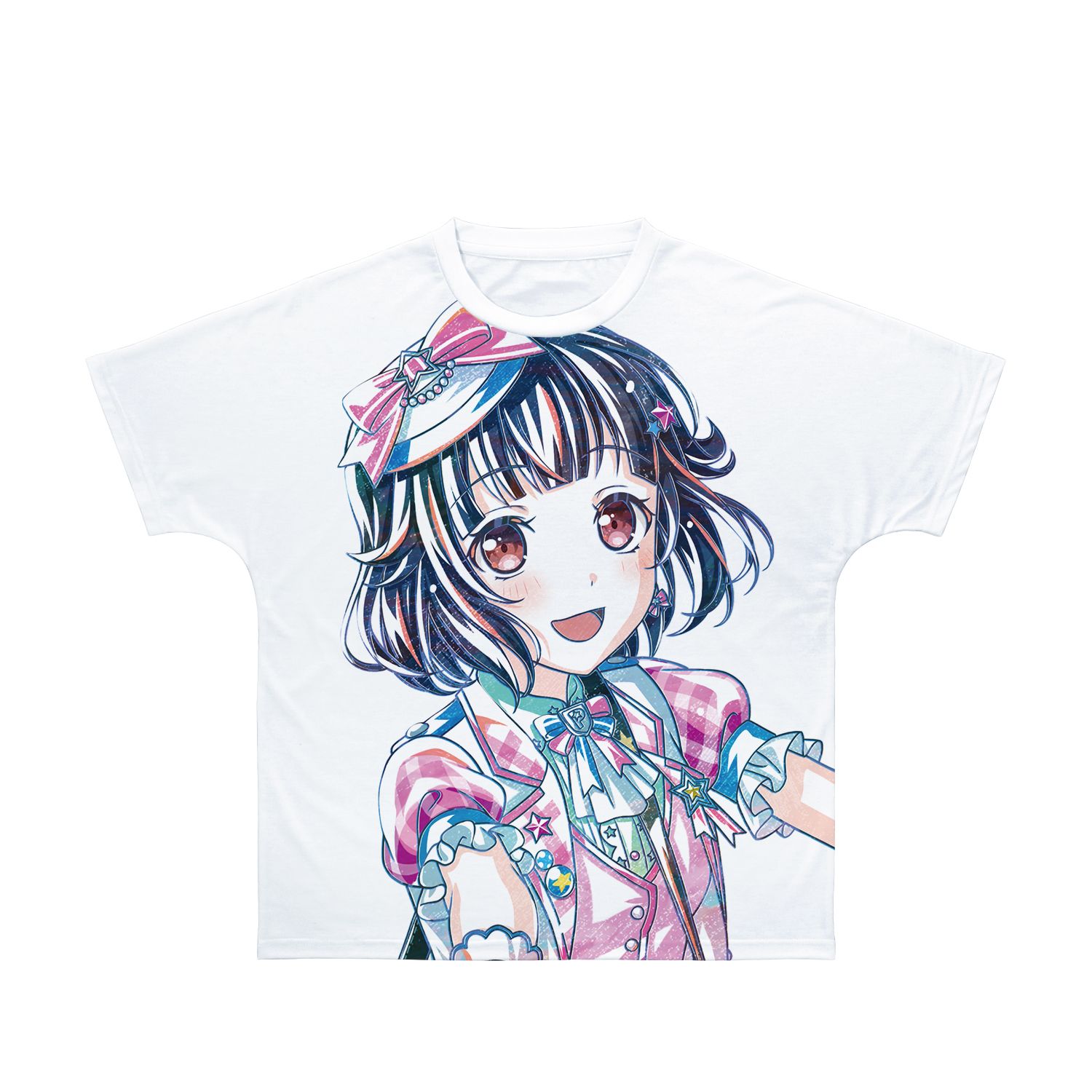 BanG Dream! ガールズバンドパーティ! 牛込 りみ Ani-Art 第5弾 フルグラフィックTシャツユニセックス(サイズ/XS) 图片 2 | AniSmile