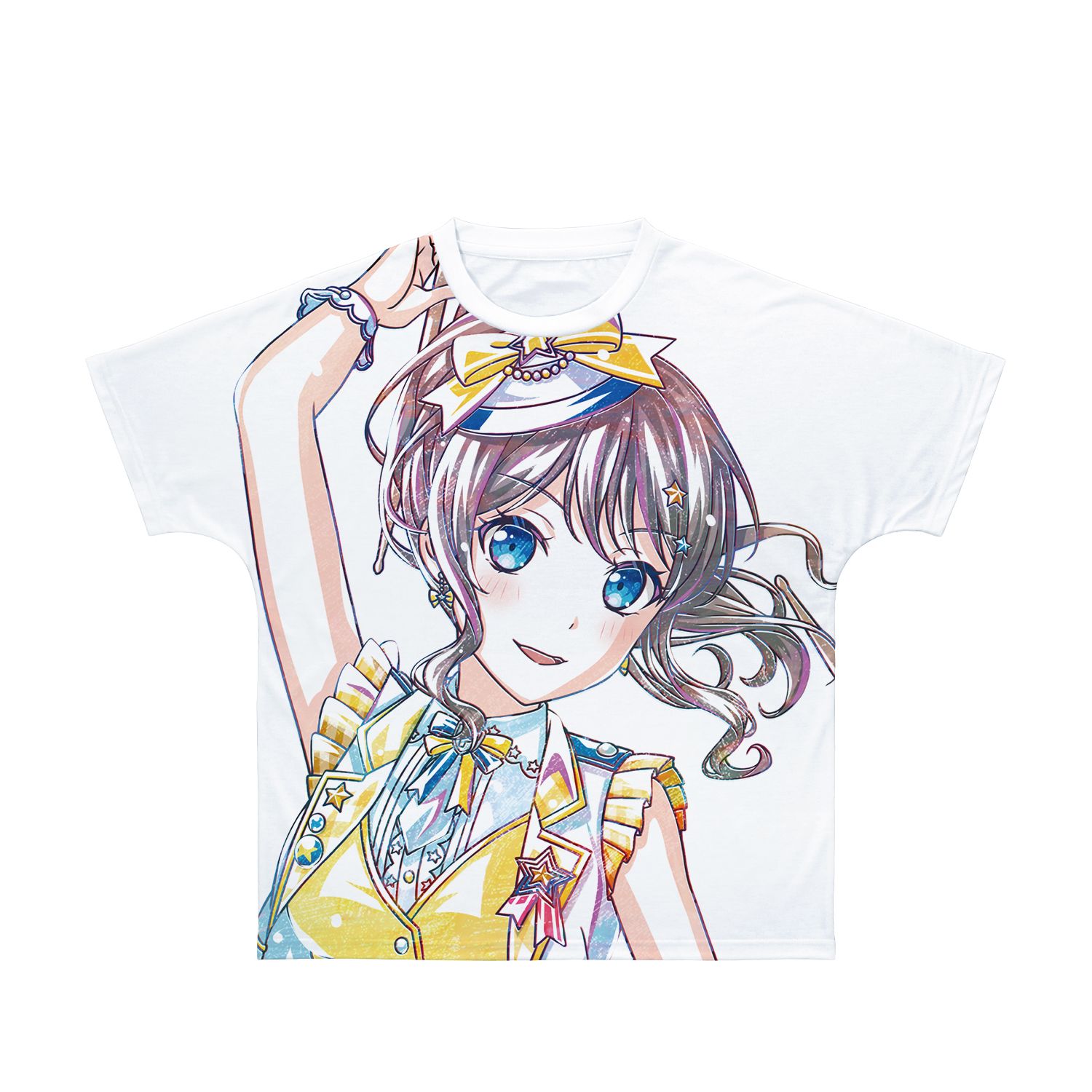 BanG Dream! ガールズバンドパーティ! 山吹 沙綾 Ani-Art 第5弾 フルグラフィックTシャツユニセックス(サイズ/XXS) - 官方商品图片 | AniSmile