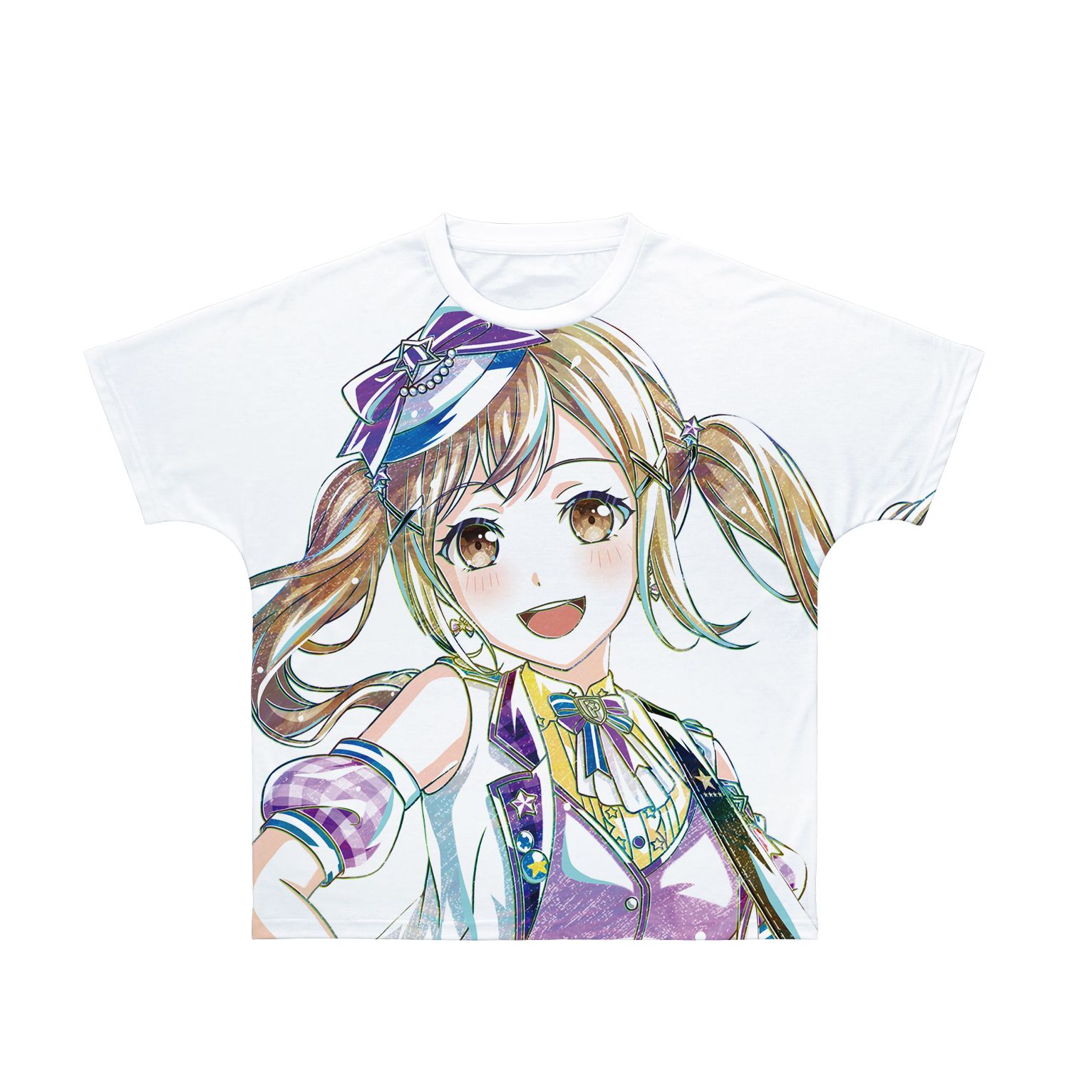 BanG Dream! ガールズバンドパーティ! 市ヶ谷 有咲 Ani-Art 第5弾 フルグラフィックTシャツユニセックス(サイズ/XS) - 官方商品图片 | AniSmile