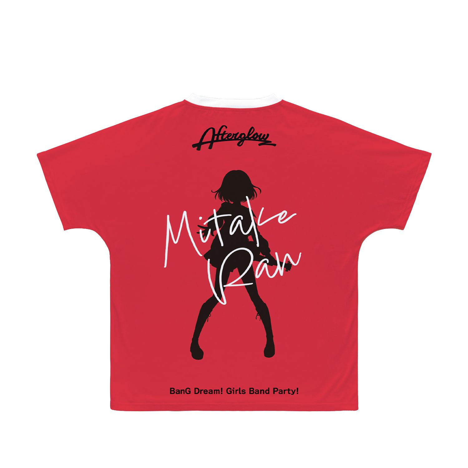 BanG Dream! ガールズバンドパーティ! 美竹 蘭 Ani-Art 第5弾 フルグラフィックTシャツユニセックス(サイズ/L) 图片 2 | AniSmile