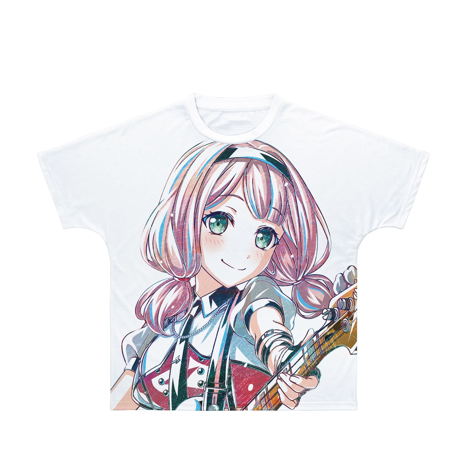 BanG Dream! ガールズバンドパーティ! 上原 ひまり Ani-Art 第5弾 フルグラフィックTシャツユニセックス(サイズ/XS) - official product image | AniSmile