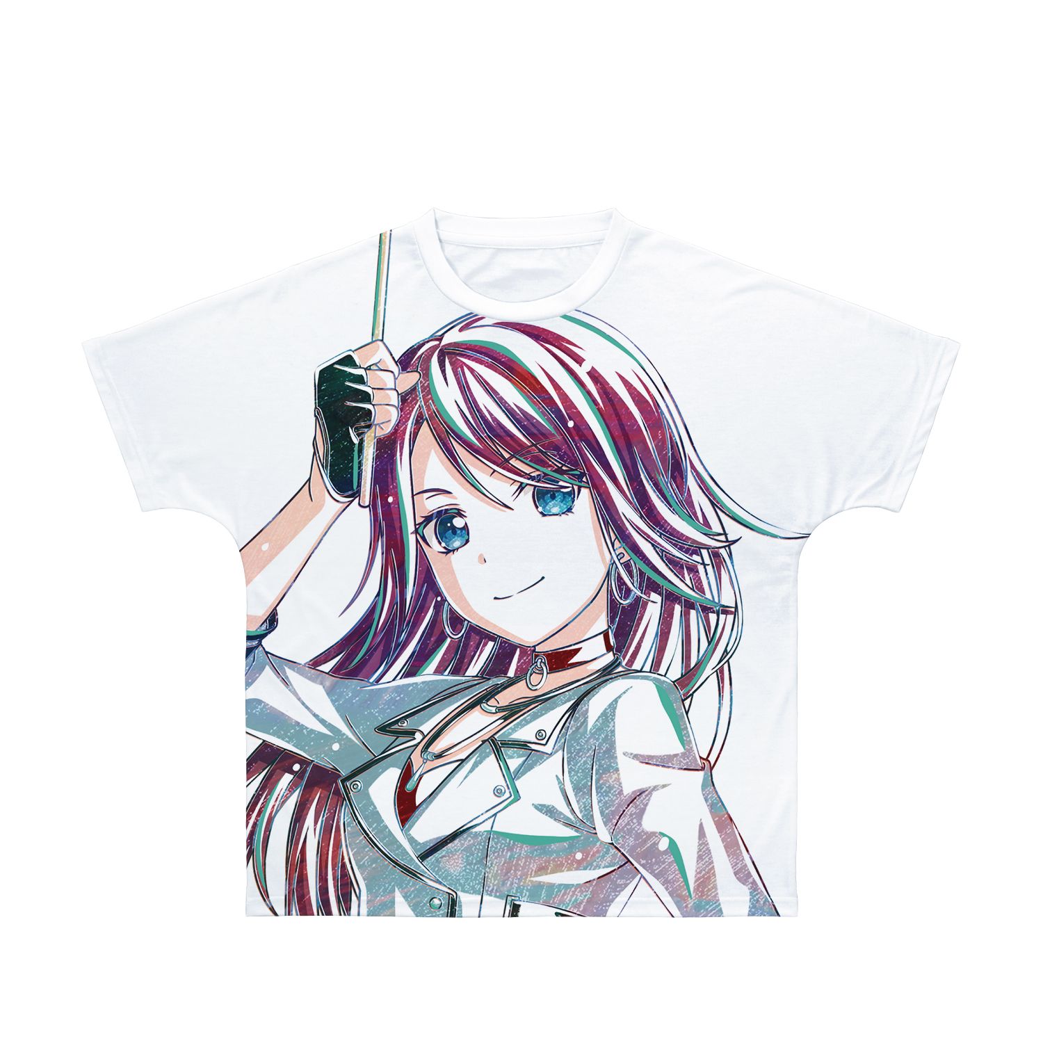 BanG Dream! ガールズバンドパーティ! 宇田川 巴 Ani-Art 第5弾 フルグラフィックTシャツユニセックス(サイズ/XXXL) - 官方商品图片 | AniSmile