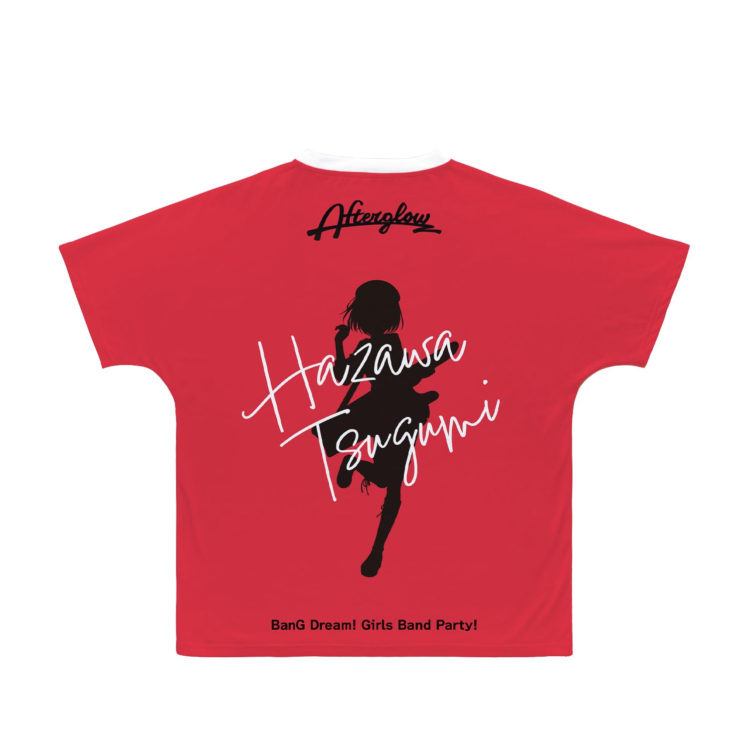 BanG Dream! ガールズバンドパーティ! 羽沢 つぐみ Ani-Art 第5弾 フルグラフィックTシャツユニセックス(サイズ/XL) 图片 3 | AniSmile