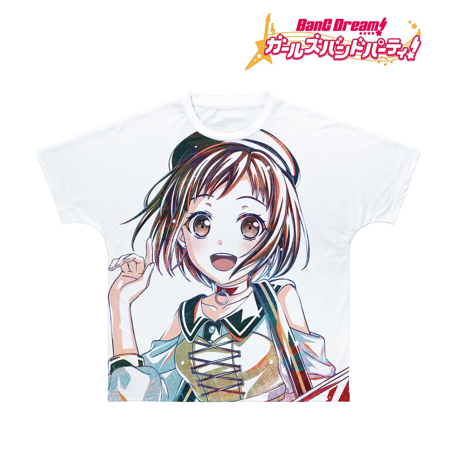 BanG Dream! ガールズバンドパーティ! 羽沢 つぐみ Ani-Art 第5弾 フルグラフィックTシャツユニセックス(サイズ/XXL) Image 3 | AniSmile