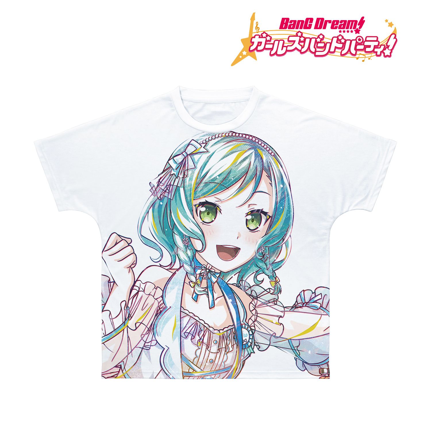 BanG Dream! ガールズバンドパーティ! 氷川 日菜 Ani-Art 第5弾 フルグラフィックTシャツユニセックス(サイズ/S) Image 3 | AniSmile