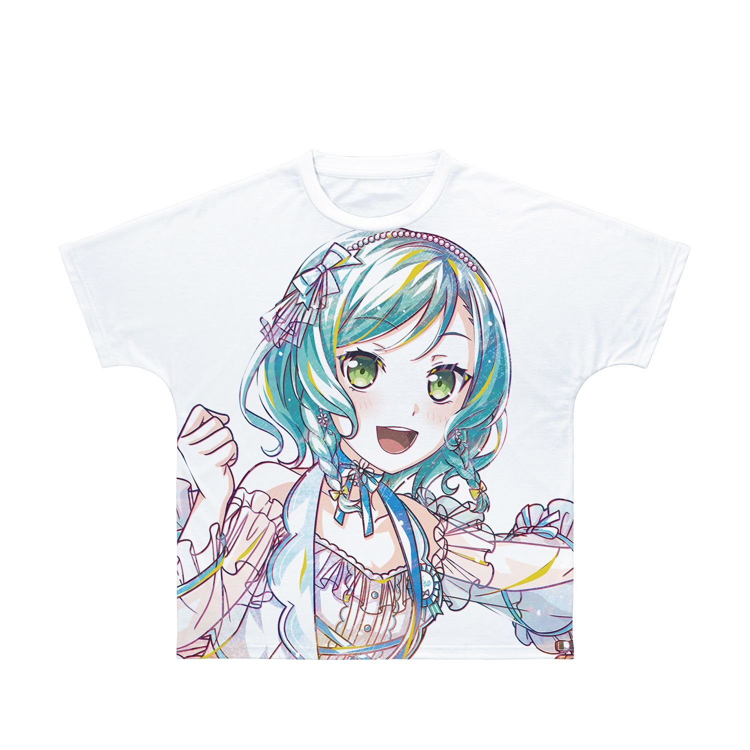 BanG Dream! ガールズバンドパーティ! 氷川 日菜 Ani-Art 第5弾 フルグラフィックTシャツユニセックス(サイズ/XXL) - official product image | AniSmile