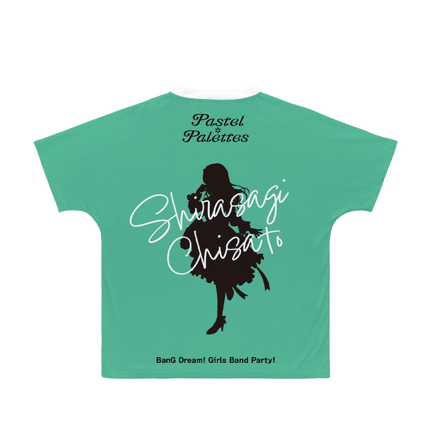BanG Dream! ガールズバンドパーティ! 白鷺 千聖 Ani-Art 第5弾 フルグラフィックTシャツユニセックス(サイズ/XXS) 图片 2 | AniSmile