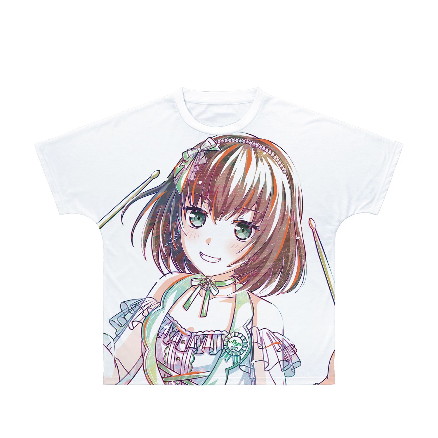 BanG Dream! ガールズバンドパーティ! 大和 麻弥 Ani-Art 第5弾 フルグラフィックTシャツユニセックス(サイズ/XS) - 官方商品图片 | AniSmile