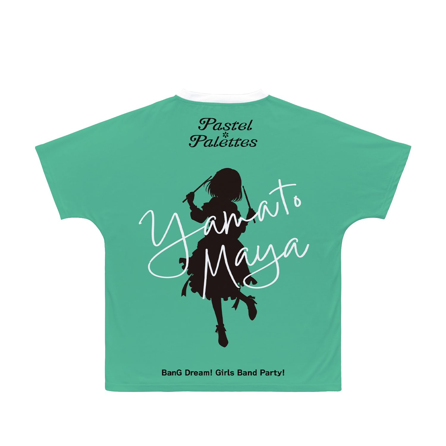 BanG Dream! ガールズバンドパーティ! 大和 麻弥 Ani-Art 第5弾 フルグラフィックTシャツユニセックス(サイズ/L) 图片 3 | AniSmile