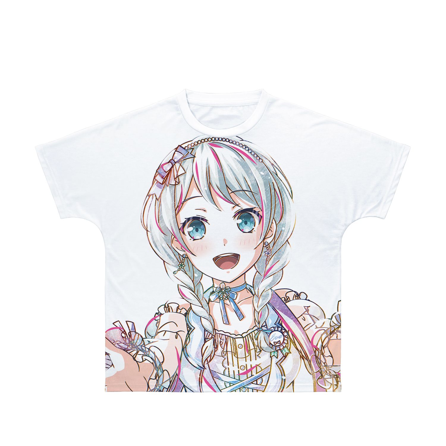 BanG Dream! ガールズバンドパーティ! 若宮 イヴ Ani-Art 第5弾 フルグラフィックTシャツユニセックス(サイズ/XS) - 官方商品图片 | AniSmile
