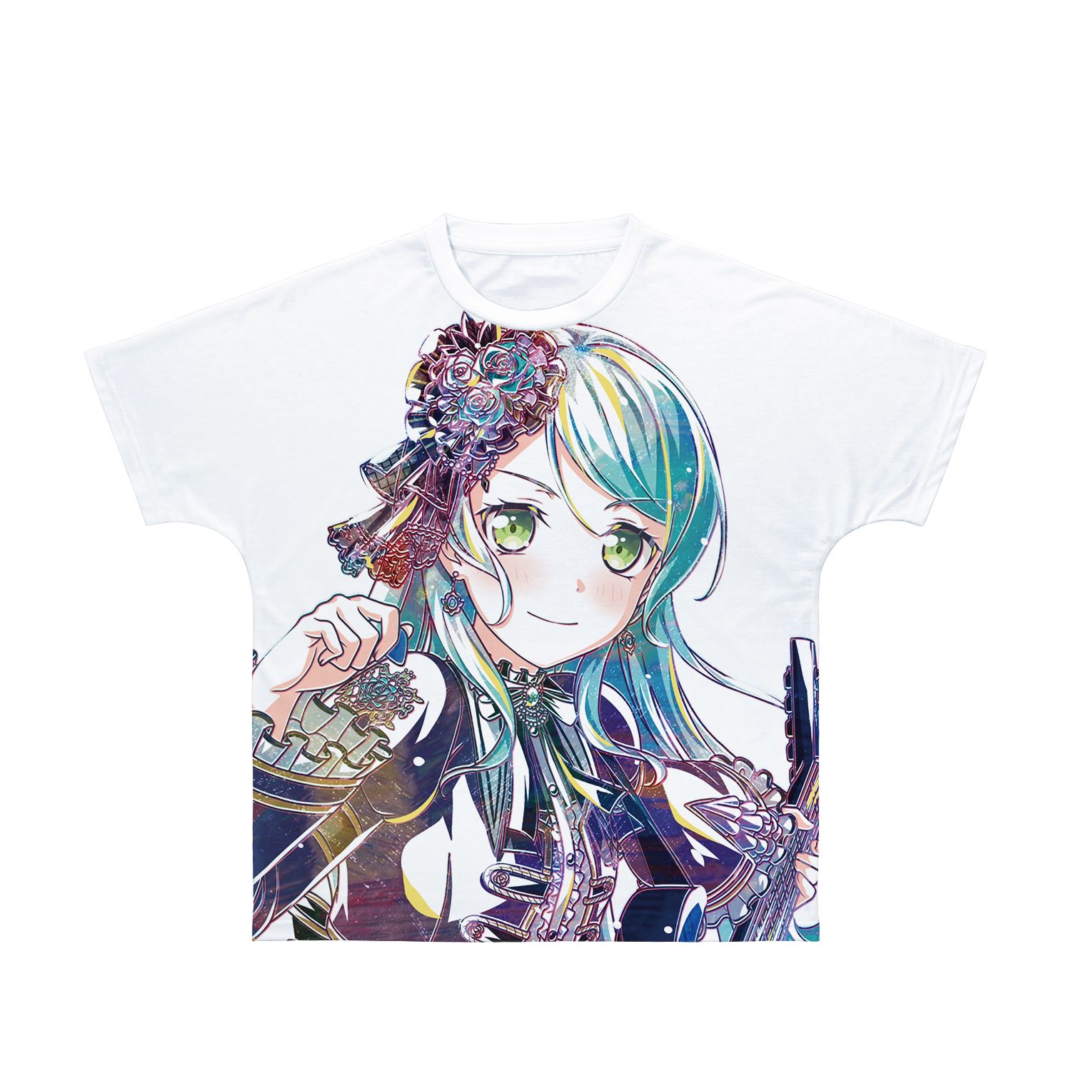 BanG Dream! ガールズバンドパーティ! 氷川 紗夜 Ani-Art 第5弾 フルグラフィックTシャツユニセックス(サイズ/L) - 官方商品图片 | AniSmile