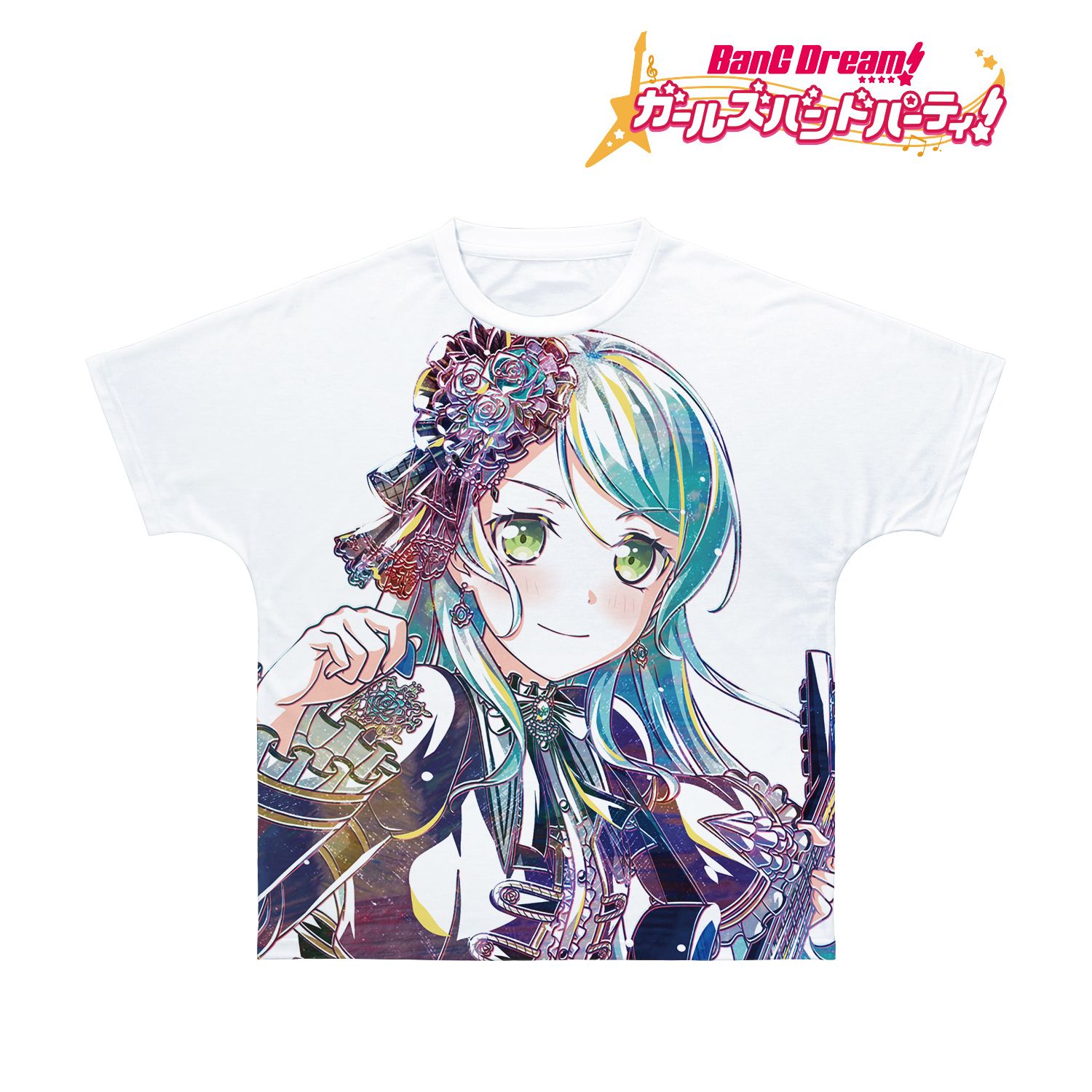 BanG Dream! ガールズバンドパーティ! 氷川 紗夜 Ani-Art 第5弾 フルグラフィックTシャツユニセックス(サイズ/L) 图片 3 | AniSmile