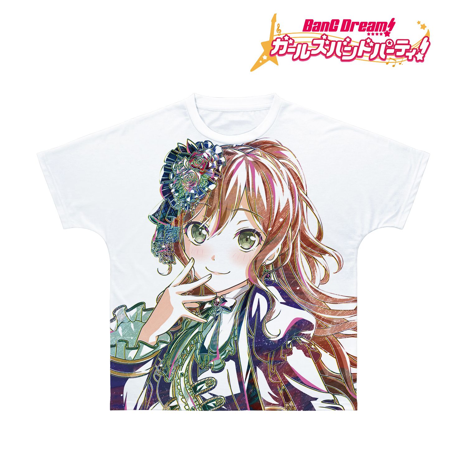 BanG Dream! ガールズバンドパーティ! 今井 リサ Ani-Art 第5弾 フルグラフィックTシャツユニセックス(サイズ/XXXL) 图片 3 | AniSmile