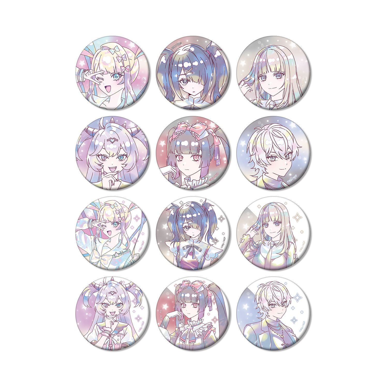 アニメ「NEEDY GIRL OVERDOSE」 トレーディング Ani-Art KAWAII label マット缶バッジ(単位/単品) - AniSmile