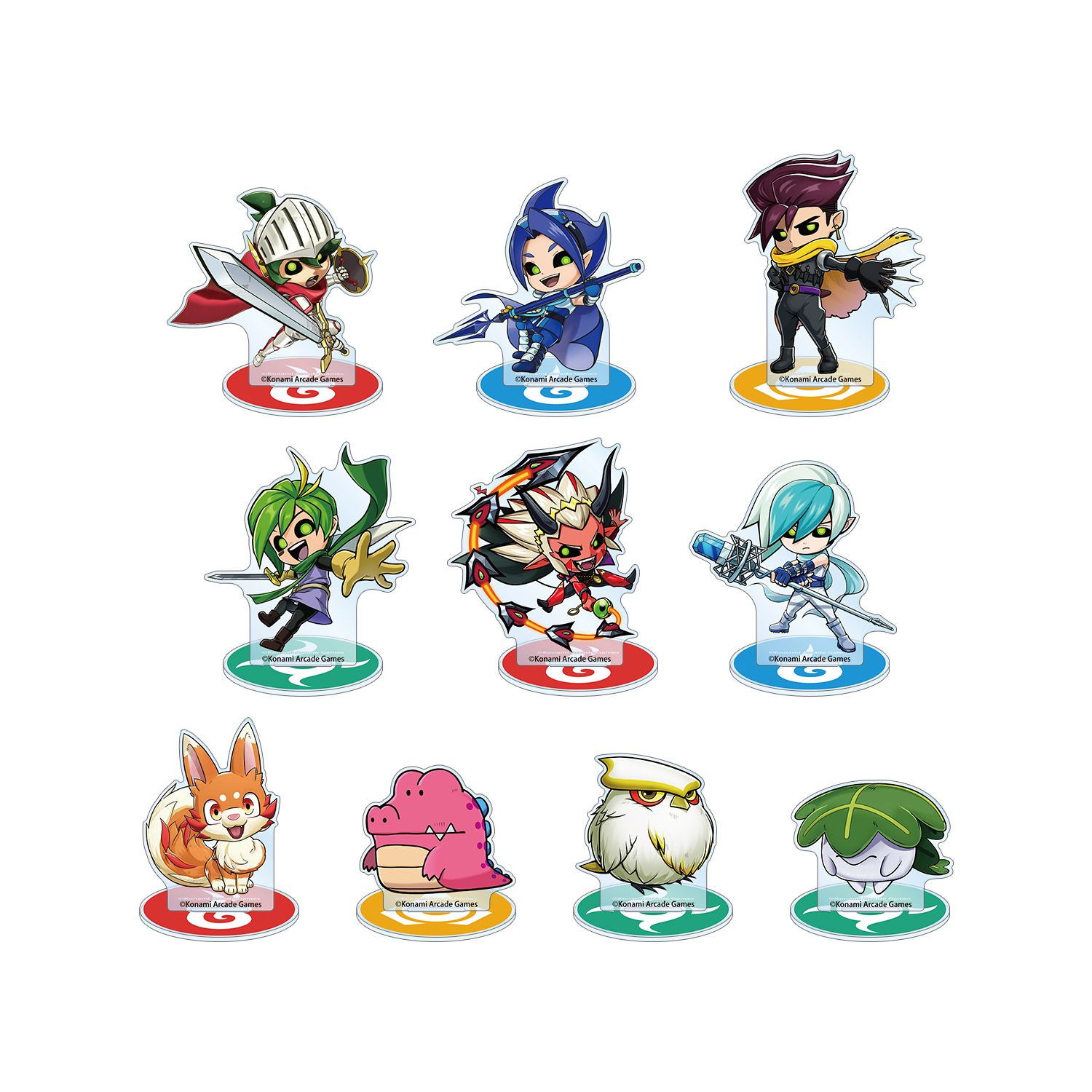モンスター烈伝 オレカバトル2 トレーディングアクリルスタンド ver. ー(単位/単品) - AniSmile