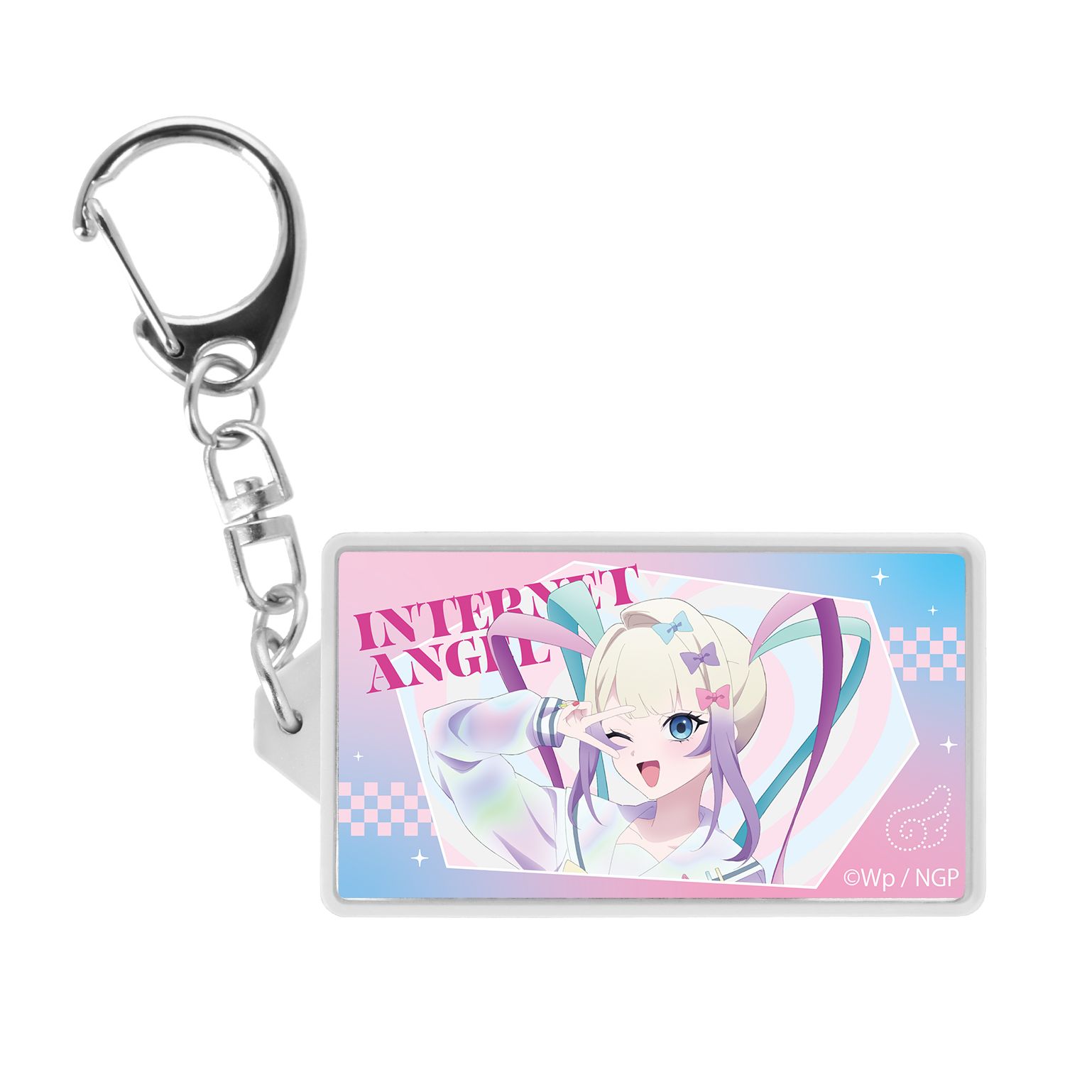 アニメ「NEEDY GIRL OVERDOSE」 超てんちゃん LEDレトロ看板風キーホルダー ver.B - AniSmile