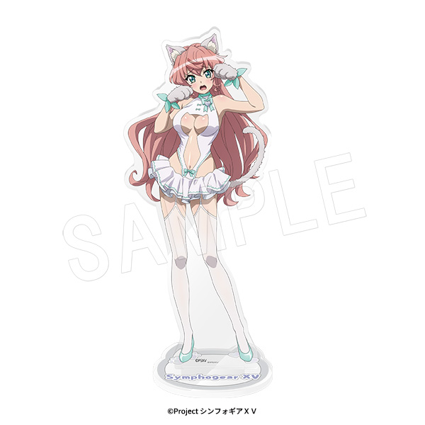 戦姫絶唱シンフォギアXV アクリルスタンド 猫ver. マリア・カデンツァヴナ・イヴ - AniSmile