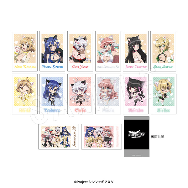 戦姫絶唱シンフォギアXV ポラショットコレクション 猫ver. 1pcs - AniSmile