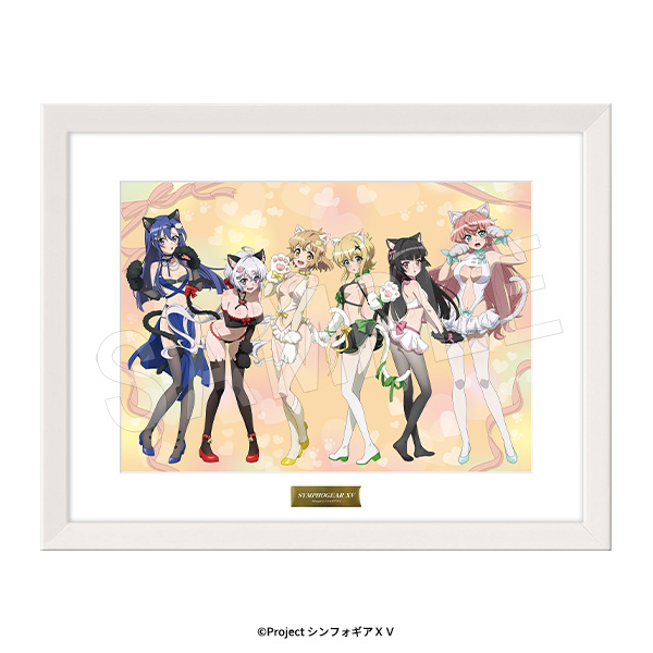 戦姫絶唱シンフォギアXV A3キャラファイングラフ 猫ver. - AniSmile