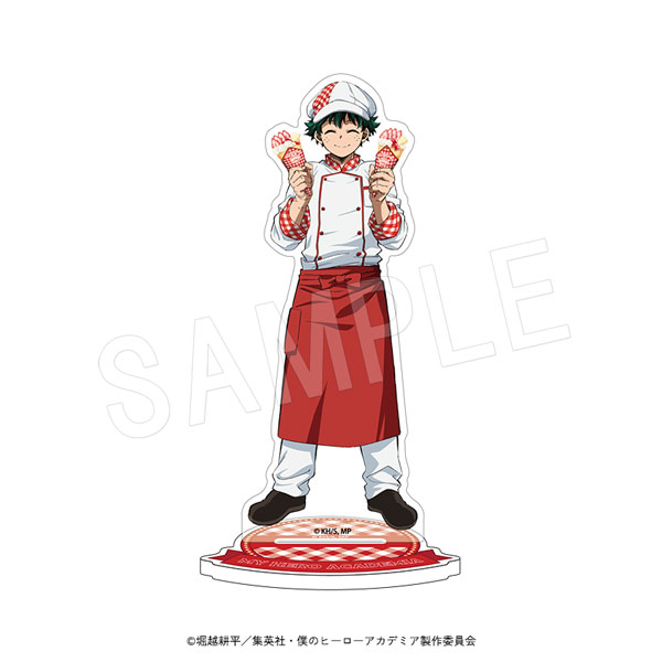 僕のヒーローアカデミア アクリルフィギュアスタンド パティシエver. 緑谷 出久 - AniSmile