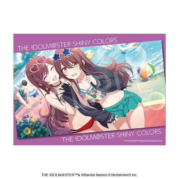 アイドルマスター シャイニーカラーズ アクリルアートパネル サマー・フェスティバルver. シンメトリー・プールサイド (私服アイドル) 大崎 甜花 - AniSmile