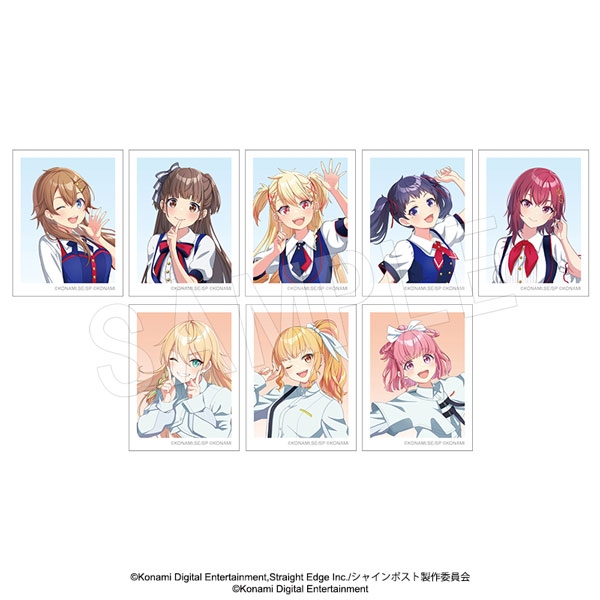 シャインポスト 宣材写真風ミニステッカーセット Type - AniSmile