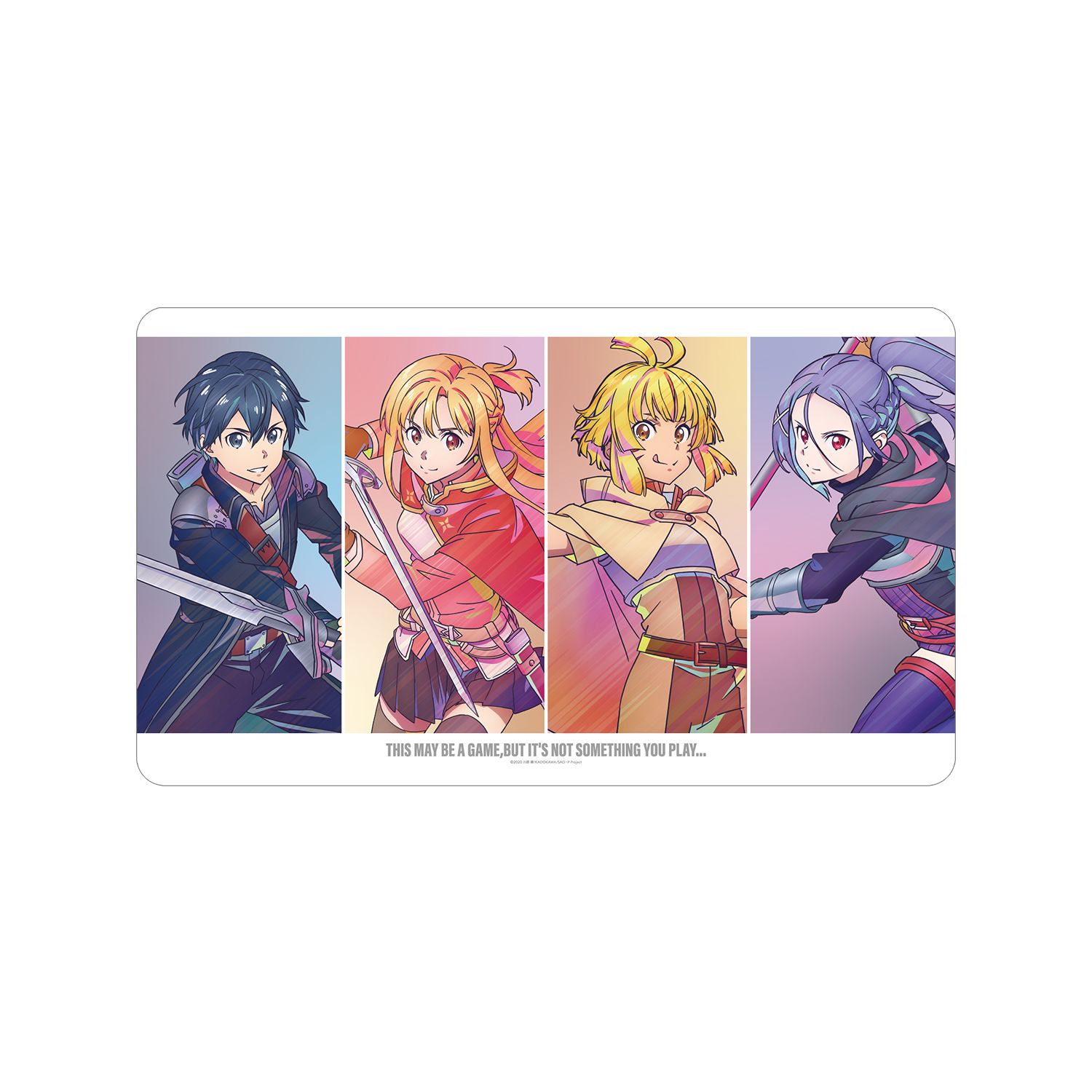 『劇場版 ソードアート・オンライン -プログレッシブ- 冥き夕闇のスケルツォ』 集合 Ani-Art clear label プレイマット - AniSmile