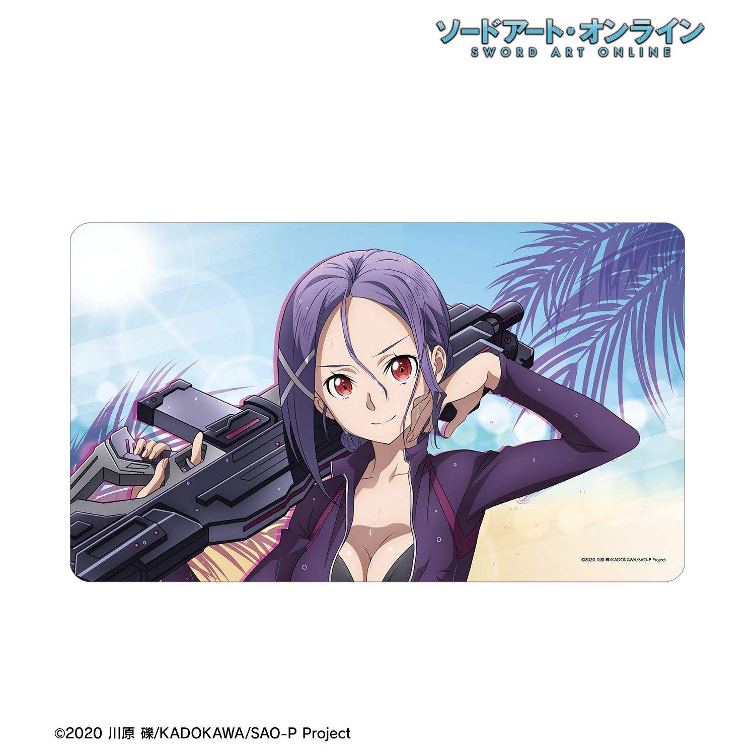 ソードアート・オンライン 描き下ろし ミト ウォーターガンバトルver. マルチデスクマット 画像 2 | AniSmile
