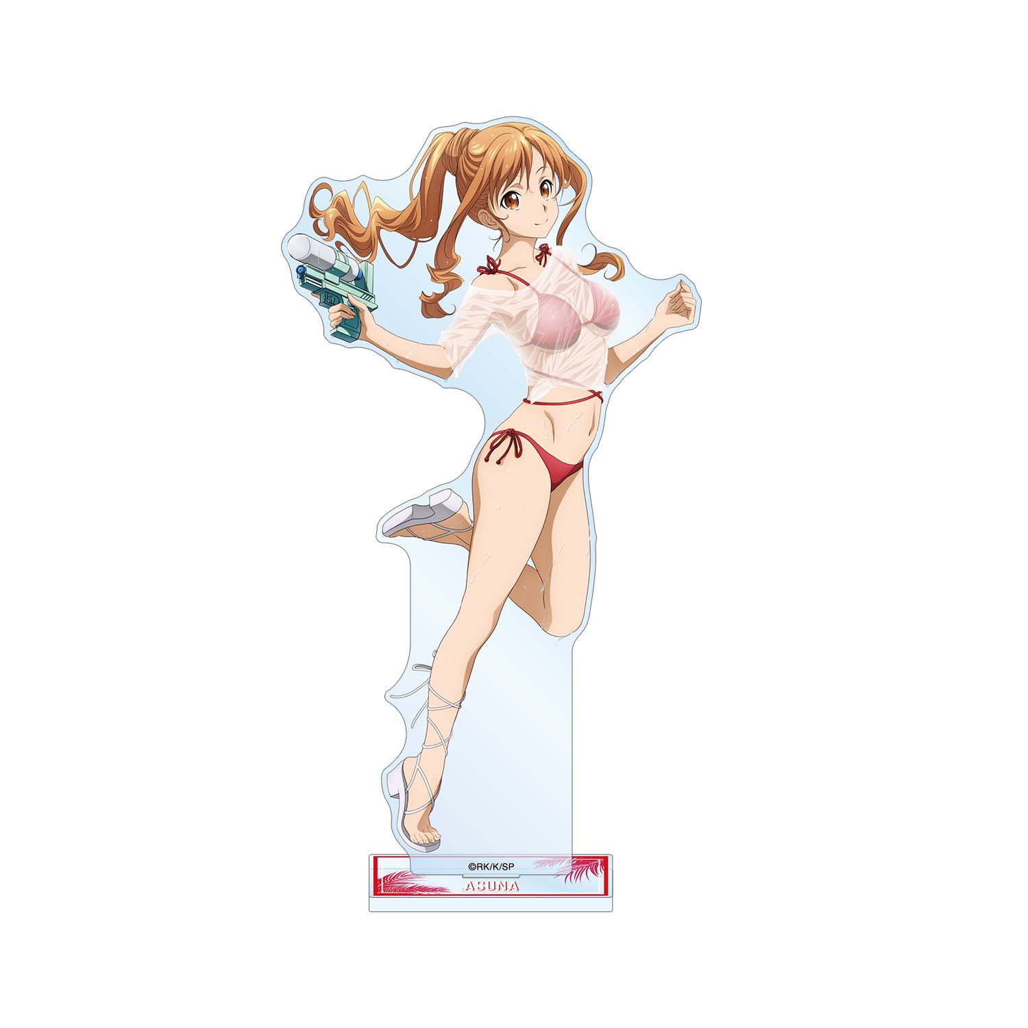 ソードアート・オンライン 描き下ろし アスナ ウォーターガンバトルver. BIGアクリルスタンド - AniSmile