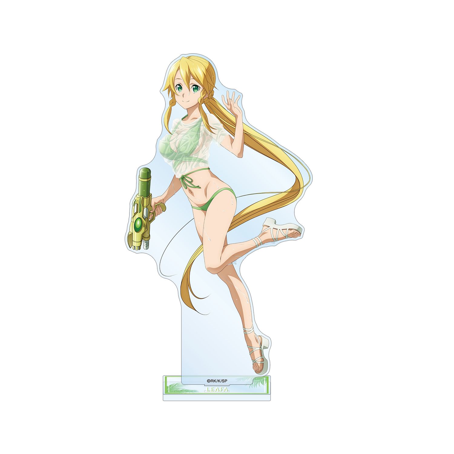 ソードアート・オンライン 描き下ろし リーファ ウォーターガンバトルver. BIGアクリルスタンド - AniSmile