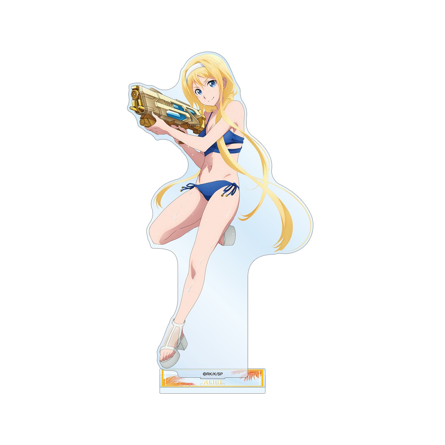 ソードアート・オンライン 描き下ろし アリス ウォーターガンバトルver. BIGアクリルスタンド - AniSmile