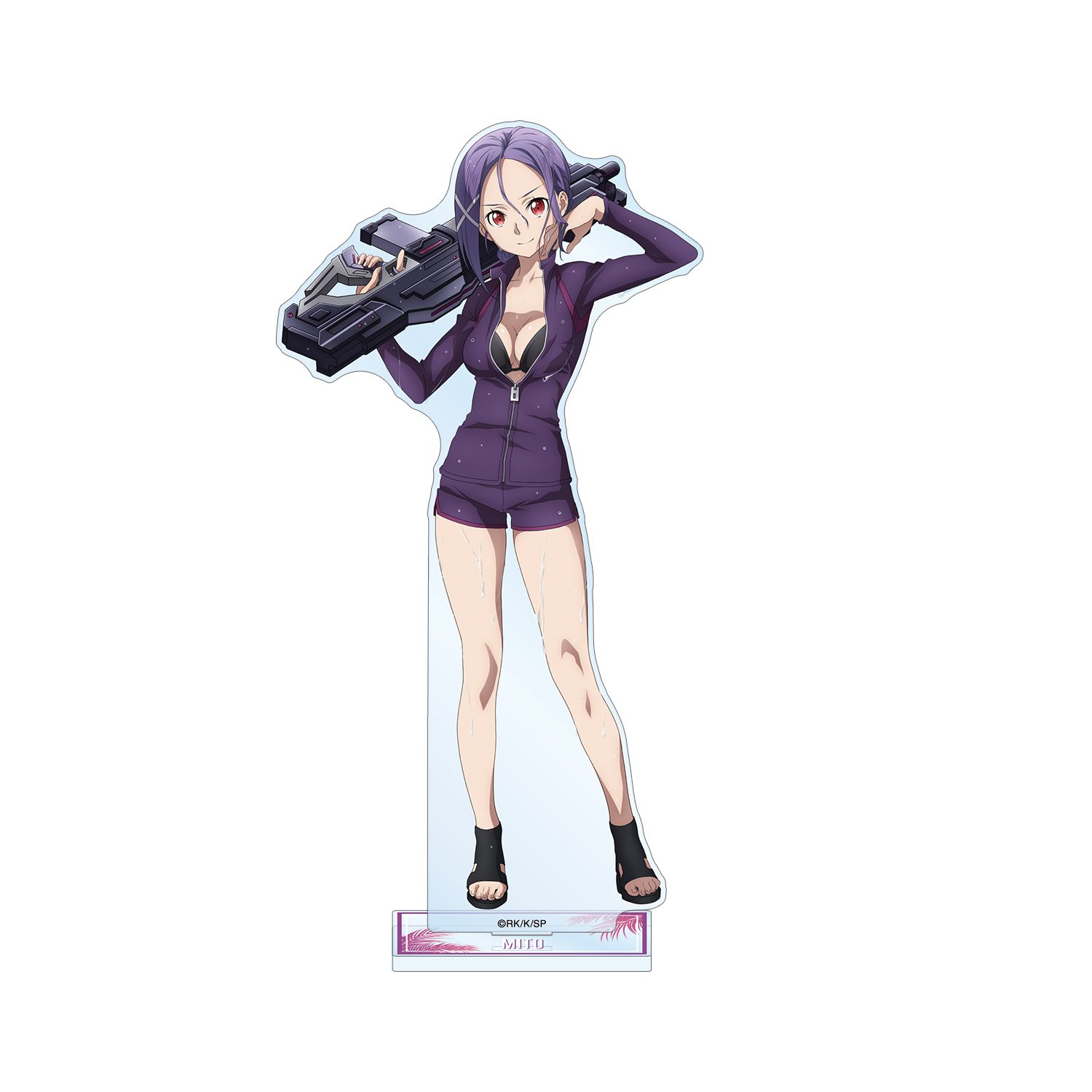ソードアート・オンライン 描き下ろし ミト ウォーターガンバトルver. BIGアクリルスタンド 画像 2 | AniSmile