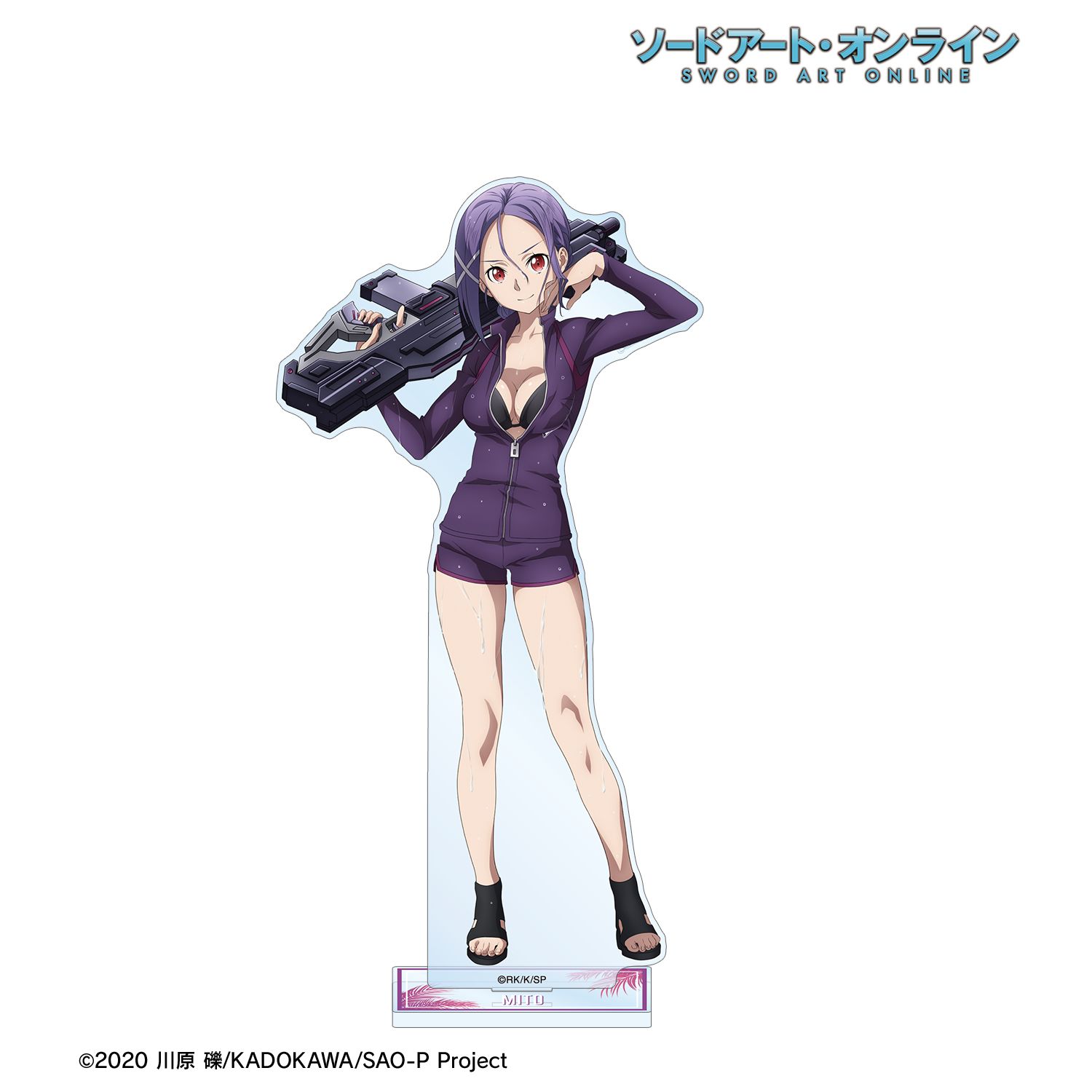 ソードアート・オンライン 描き下ろし ミト ウォーターガンバトルver. BIGアクリルスタンド - AniSmile