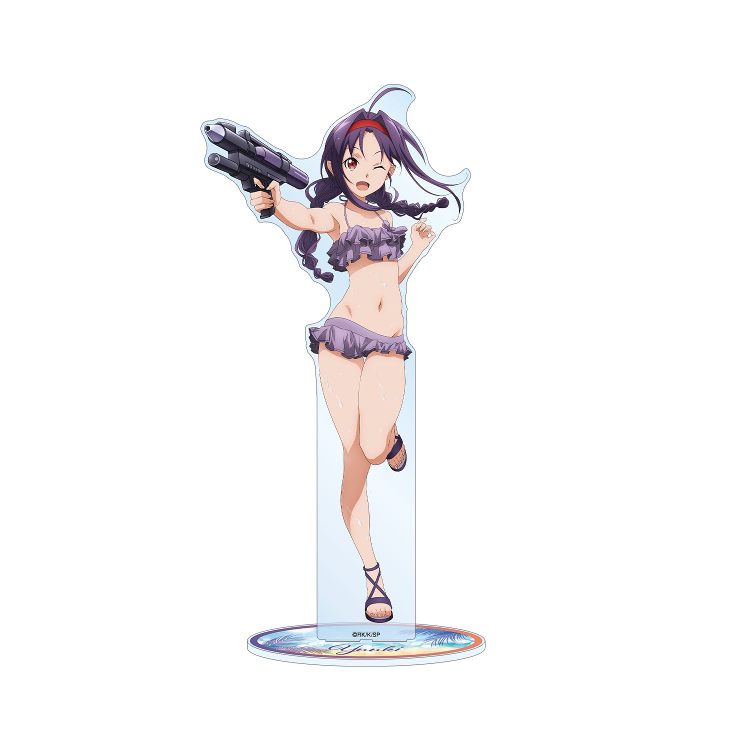 ソードアート・オンライン 描き下ろし ユウキ ウォーターガンバトルver. 特大アクリルスタンド 画像 3 | AniSmile