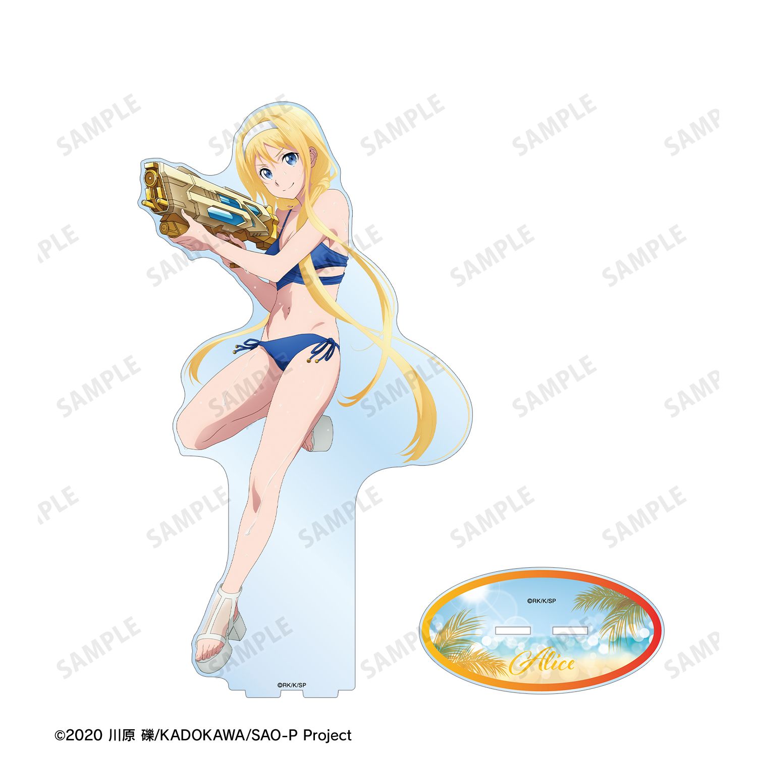 ソードアート・オンライン 描き下ろし アリス ウォーターガンバトルver. 特大アクリルスタンド 画像 3 | AniSmile