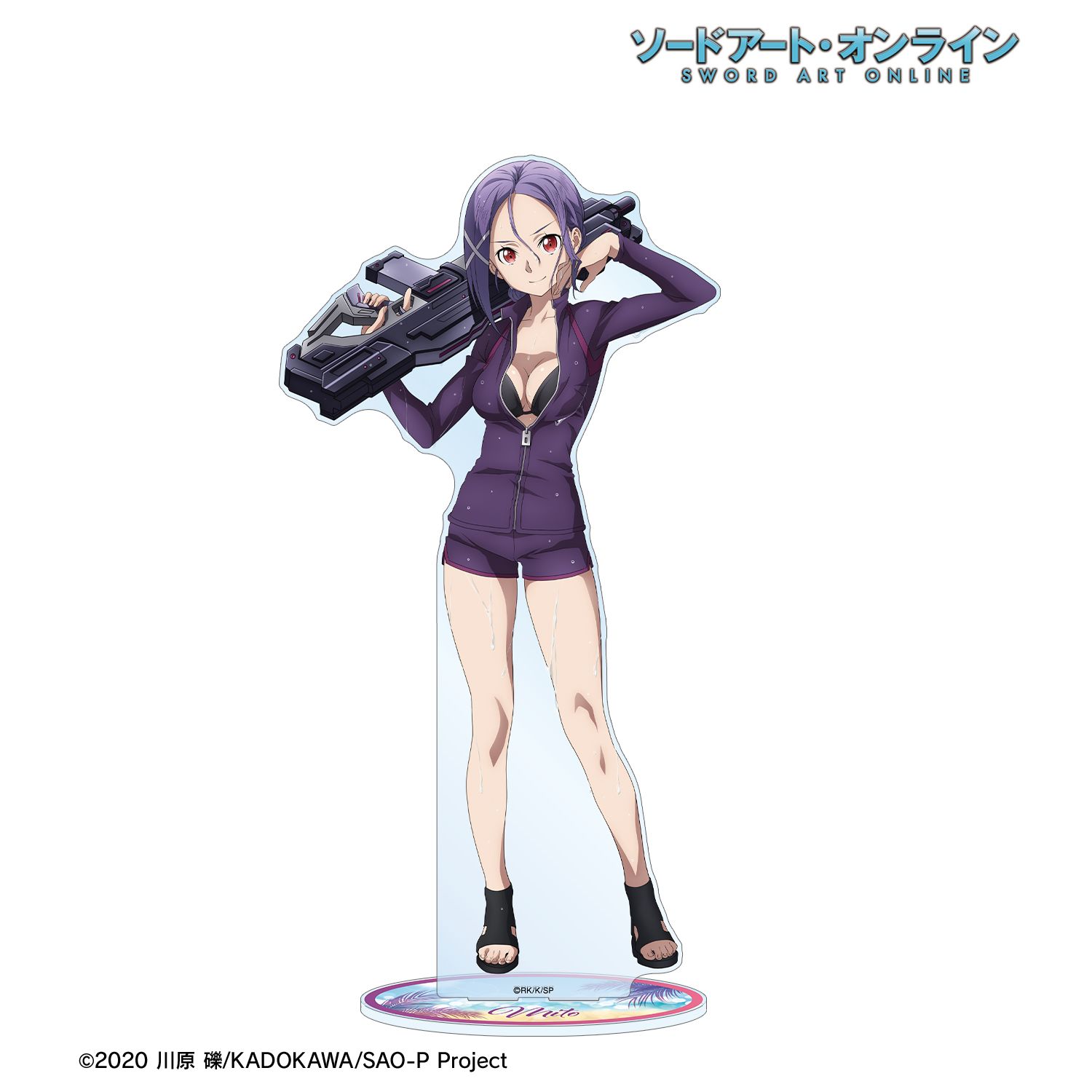 ソードアート・オンライン 描き下ろし ミト ウォーターガンバトルver. 特大アクリルスタンド 画像 2 | AniSmile