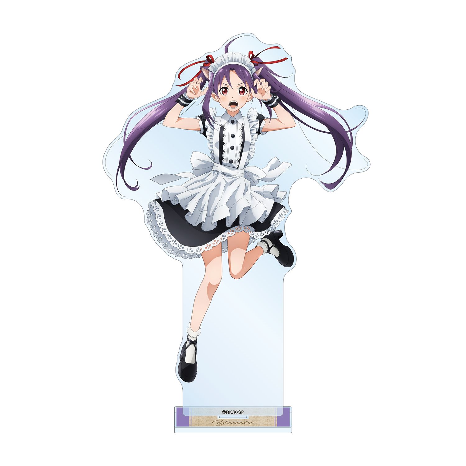 ソードアート・オンライン 描き下ろし ユウキ 猫耳執事・メイドver. BIGアクリルスタンド - AniSmile
