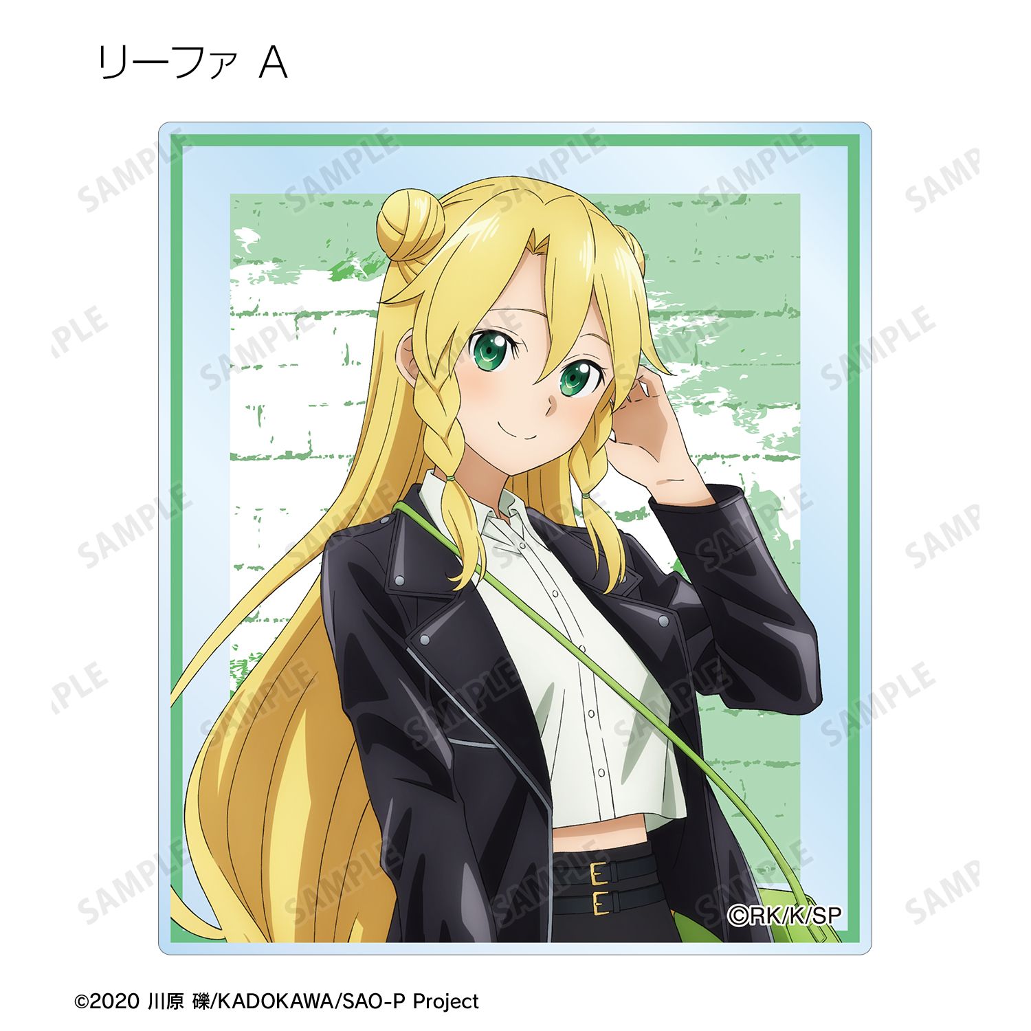 ソードアート・オンライン 描き下ろし ライダースジャケットver. トレーディングアクリルカード(単位/単品) Image 4 | AniSmile