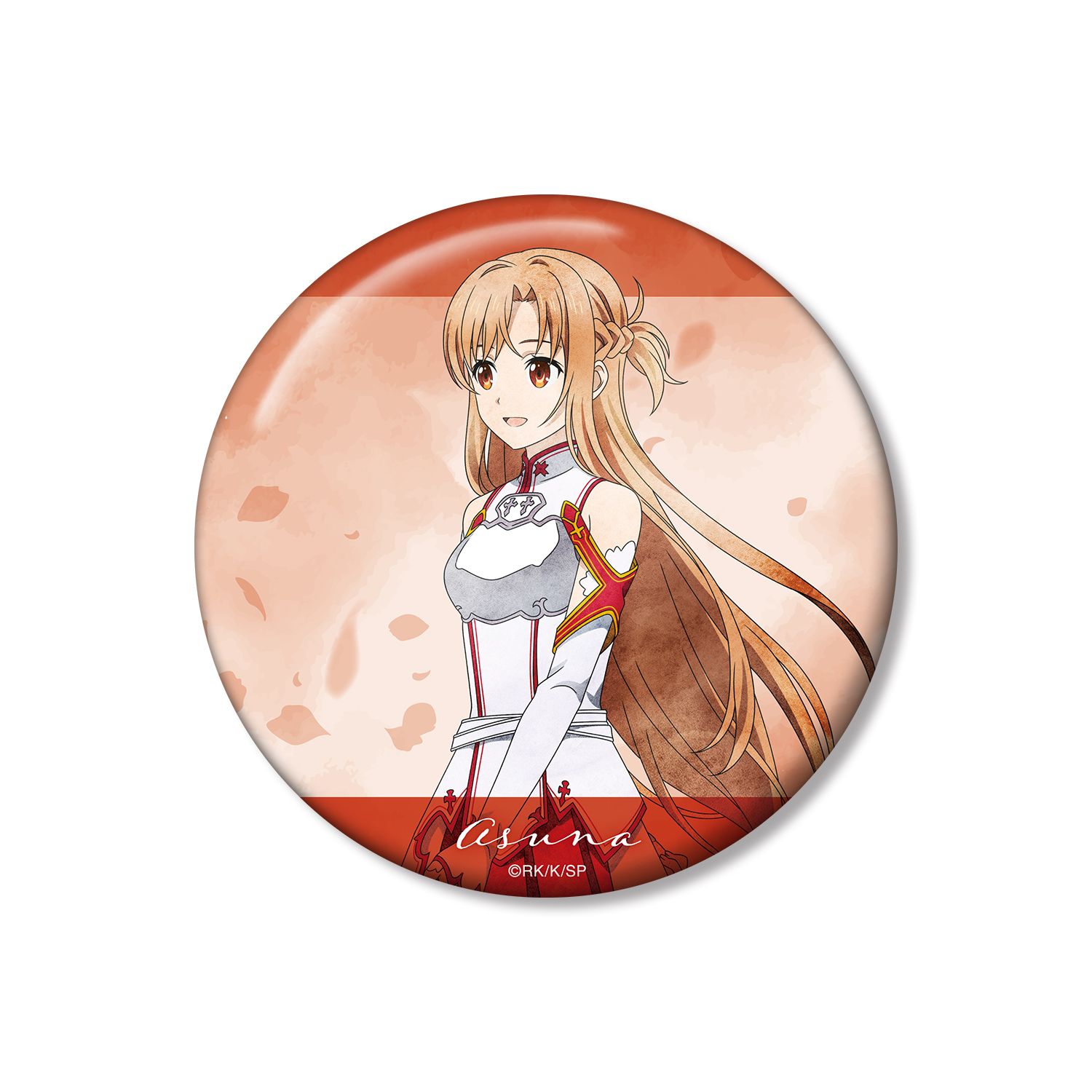 ソードアート・オンライン 描き下ろし アスナ 歩みver. 100mm缶バッジ 图片 3 | AniSmile
